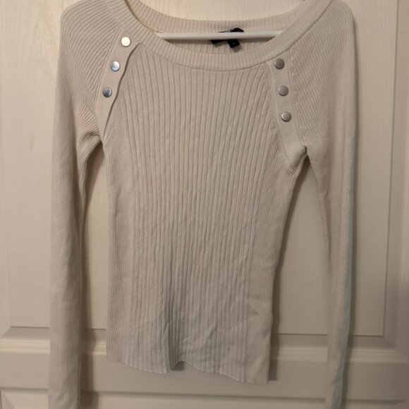 White Express Sweater - Picture 1 of 3